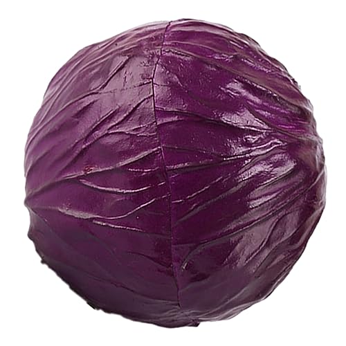 ERINGOGO Fake Vegetable Cabbage Model Lifelike Vegetable Photo Prop for Kitchen Artificial Cabbage Decor for Home