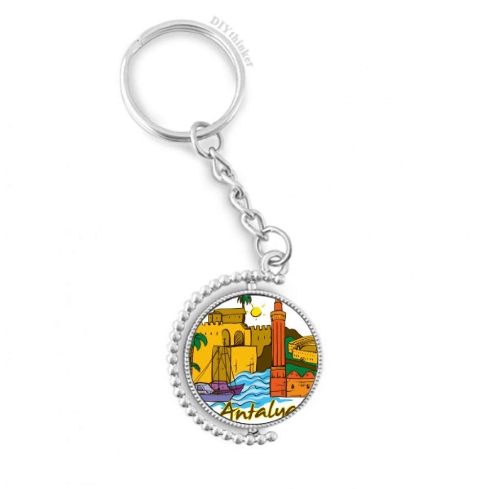 Titular de la clave anillo de la cadena Turquía Antalya Burdur 4