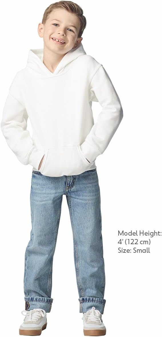 Gildan Youth Hoodie Sweatshirt, Style G18500B - Image 3