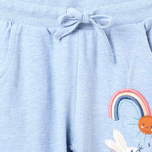 Image of Max Girls Printed Drawstring Waist Joggers