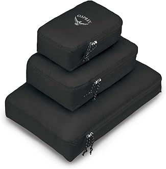 Ultralight Travel Packing Cube Set, Black
