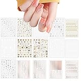 ❤ 【Arte de uñas de bricolaje】 Una variedad de diferentes plantillas de pegatinas de uñas para cumplir con sus requisitos de bricolaje. Puede decorar sus propias uñas de estilo, disfrutar de sus propias uñas brillantes y de aspecto especial y pasarlo bien.