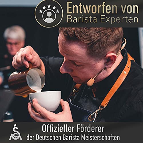 Barista Legends French Press Edelstahl Kaffeebereiter (1 Liter) - Doppelwandige Thermo Kaffeepresse für dauerhaft… – Bild 6