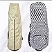 winying Golf Bag Rainproof Travel Cover - Extra Thick Padding, Scratch-Resistant Protective Sleeve for Airline Checked Golf Bag Yellow 115×35×19cm
