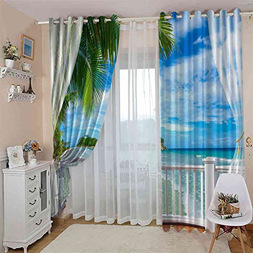 Rideaux de fenêtre pour chambre en polyester isolant aux finitions soignées