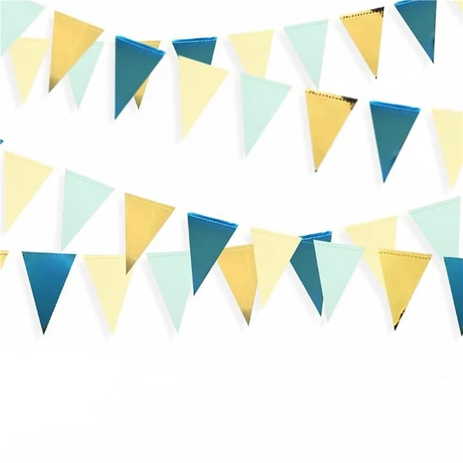 PULaif Bunting Banner, Triangle Bunting Flags Multicolor(Color2)
