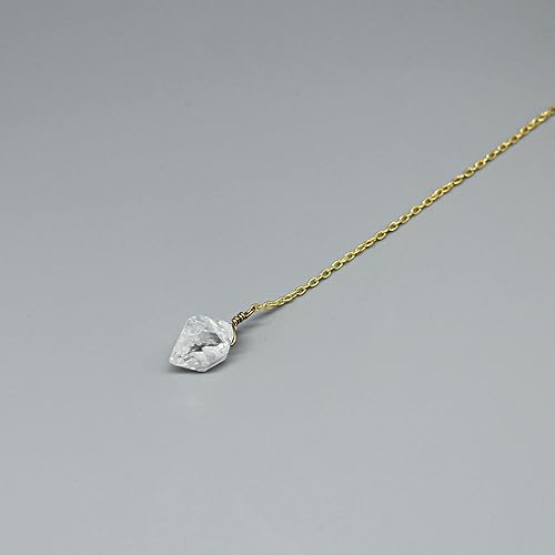 Miniatura 23 de 925 Sterling Silver Natural Raw Threader Earring, Gemstone Earring For Women, Handmade Jewelry, Gift For Her