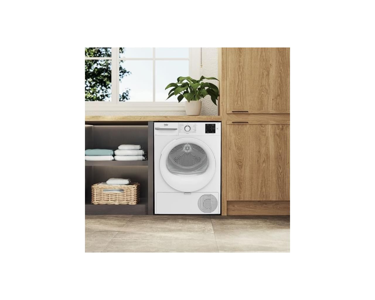 Seche-linge pompe a chaleur BEKO Eco sense SLFT1812-8 kg - L60cm - A+ - Blanc