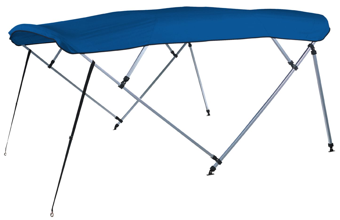 Carver A(8SQ) 4893UB-04 8'L 4-Bow SQ Tube Pontoon Bimini Top Kit - 48