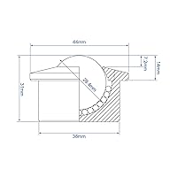 Vista 7 de Rodamientos de transferencia de bolas de rodillos - Unidad de transferencia de bolas para transportador de equipos de transmisión, rodillo
