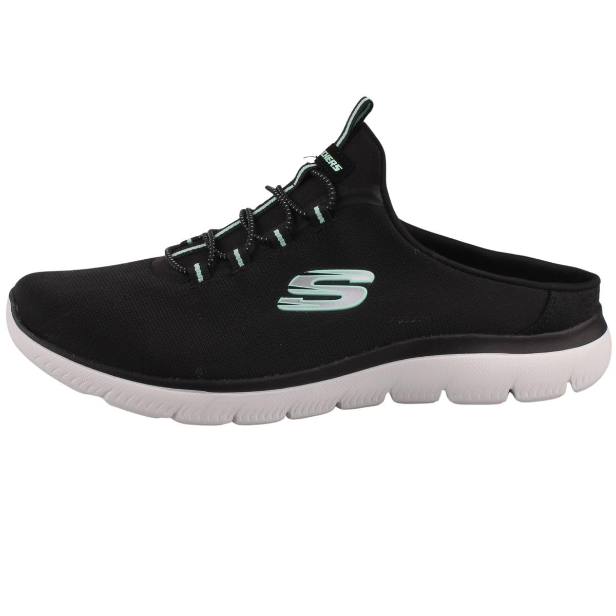 Skechers Damen Sabot Schwarz EU 39