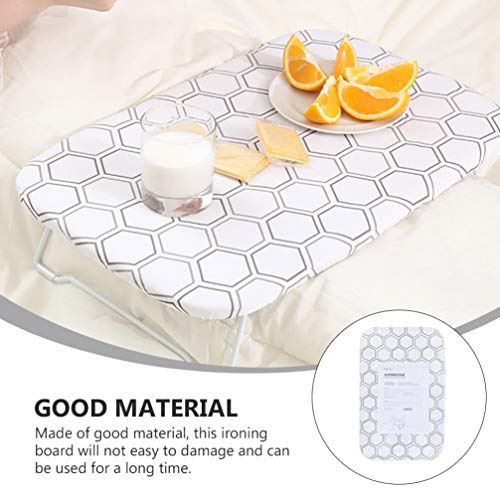 Tábua de passar roupa de mesa WINOMO com pernas dobráveis, capa resistente a manchas, resistente a m