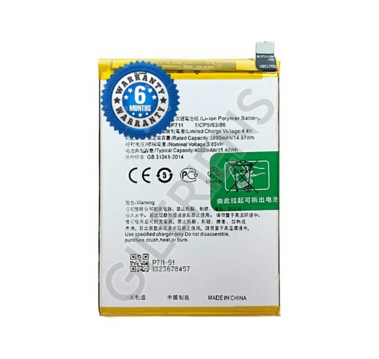 Image of Original BLP711 Battery for Oppo A1k /CPH1923 Battery with 6 Month Warranty****(P00275)