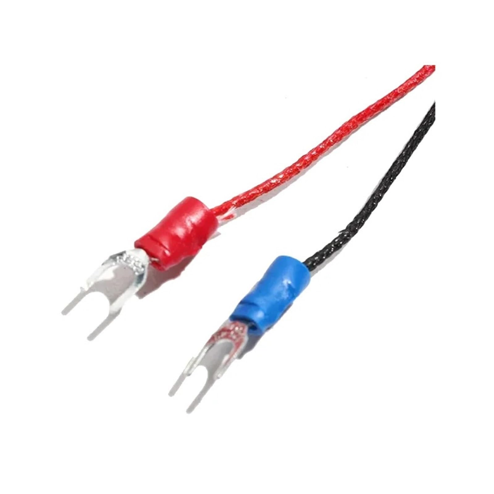 Sensor de temperatura de 5 uds con adaptador de rosca M12, Cable de bayoneta de 1/2/3/4/5M con funda de resorte(1m Cable Length)