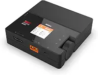 ISDT Carregador inteligente 608AC Lipo 6S/8A/200W AC/DC para LiFe, Lilon, LiPo, LiHv / Pb / NiMH Carregador de equilíbrio de bateria (adaptador de carregador de bateria)