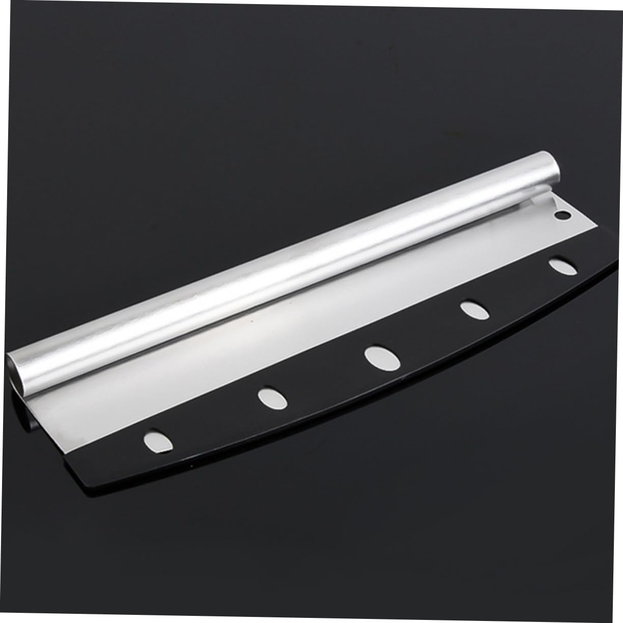 2 Stück Teiliges Set Faltbare Aluminium Pizzaschaufeln mit Holzgriff und Teigschaber für Pizza und Pfannkuchen Hitzebeständig und Praktisch für Küche