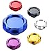 Dewhel Billet Engine Oil Fuel Filler Tank Cap Cover For Honda Acura Civic TL Color Blue