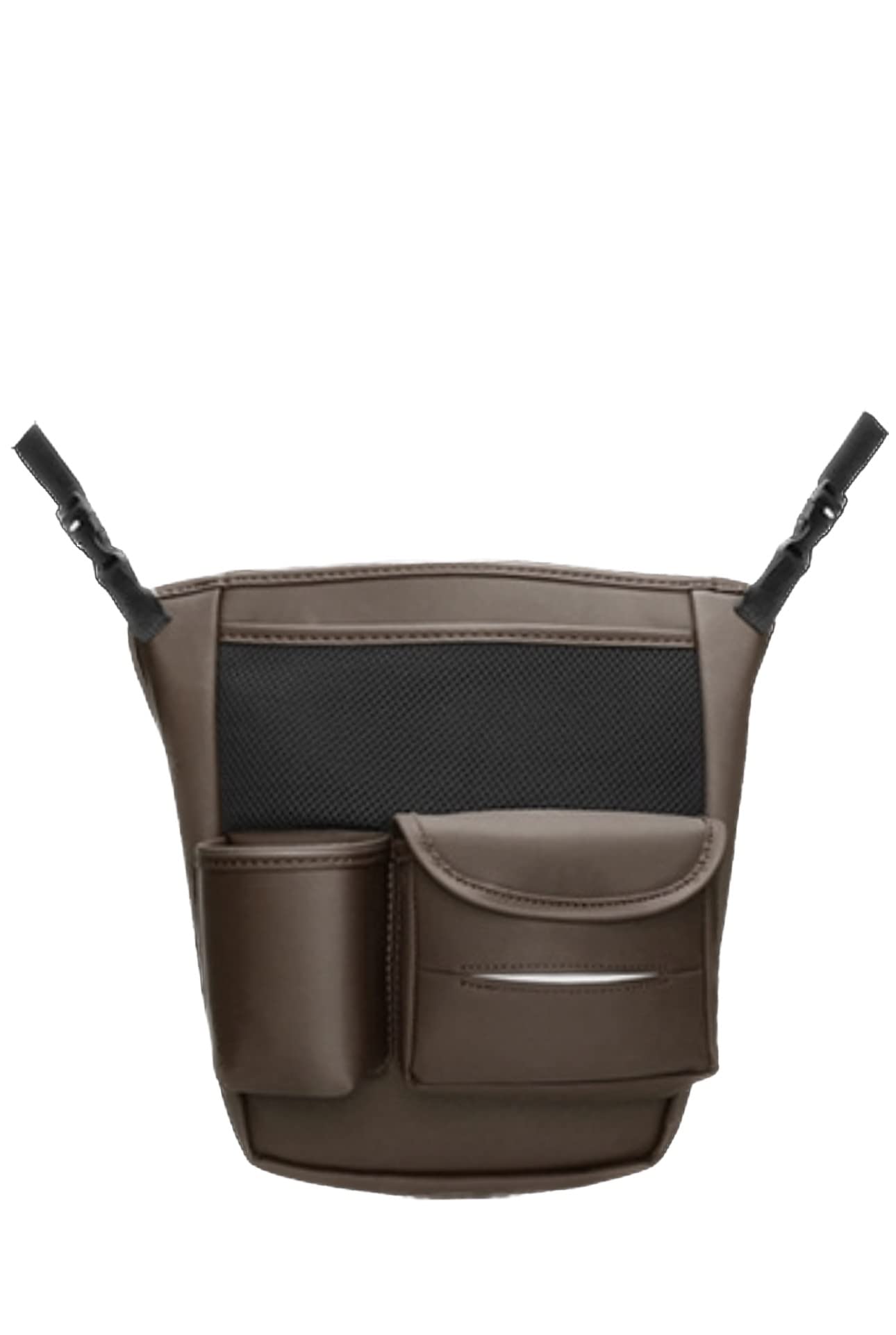 Car Storage Pocket for Buick Encore Envision Enclave Cascada Lacrosse Regal, Large Capacity Car Storage Bag Between Seats, Car Net Pocket Handbag Holder, Leather Car Seat Storage Organizers,C Coffee