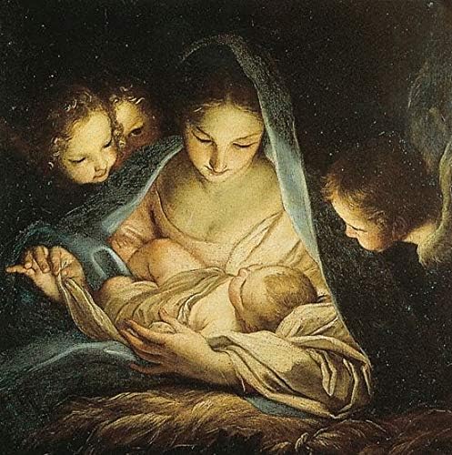Museums & Galleries Charity Christmas Cards Pack of 8, Mary and Jesus Design