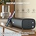 Saiyin Sound Bar,17 inch Sound Bar for Smart TV with Bluetooth 5.3/Optical/AUX Connection, Soundbar for TV/PC/Gaming/Projectors,Wall Mountable & Ultra Compact Design