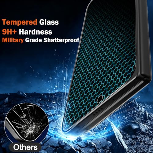 Image of Ferilinso Screen Protector for Google Pixel 11 Pro Fold, Tempered Glass | 3 Pack, 9H+ Hardness, Military-Grade Shatterproof, Anti-Scratch, HD Clear, Case Friendly, Easy Installation, Bubble Free