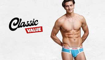 aussieBum Classic Ocean Marle Blue Brief