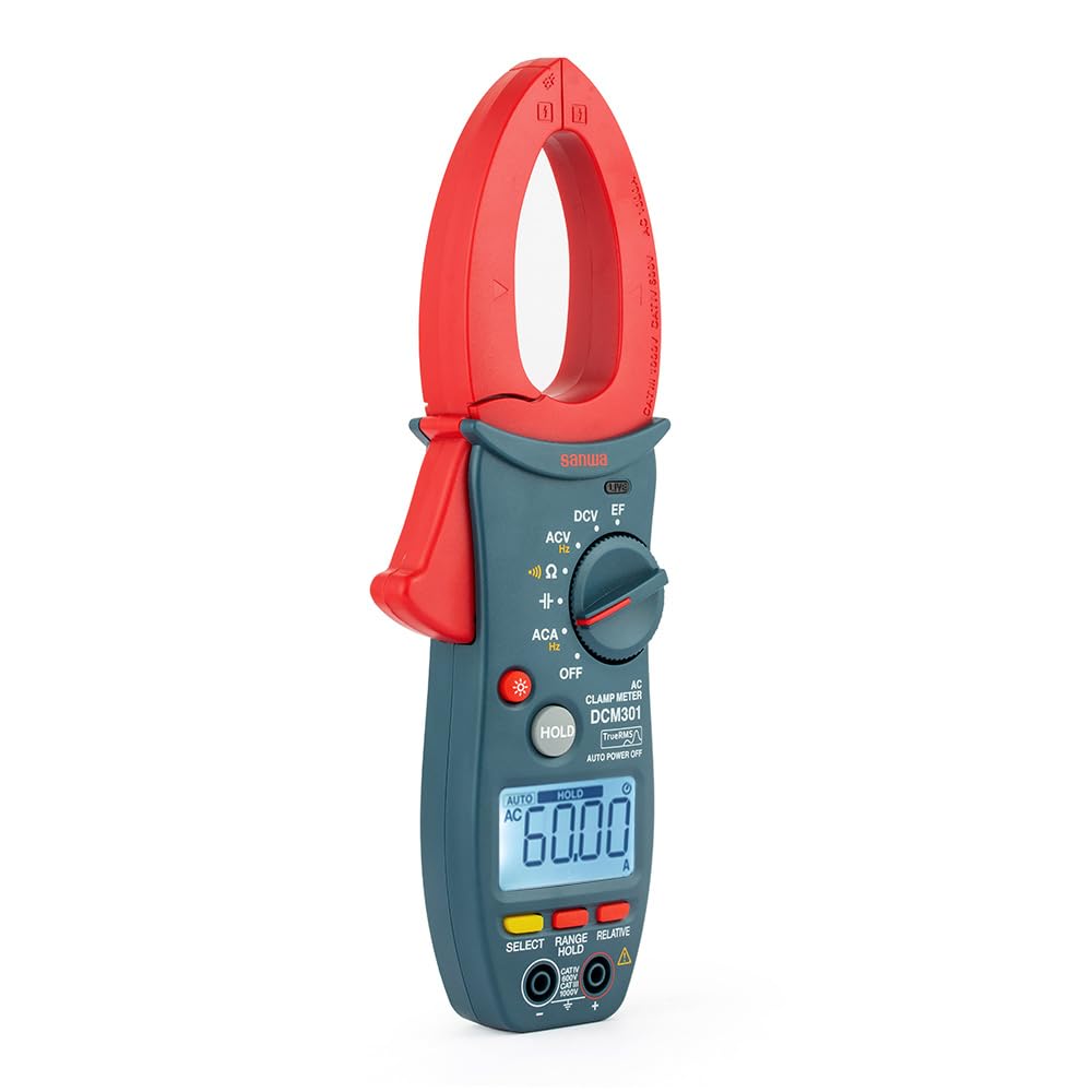 Sanwa, Japan DCM301 1000A AC TRMS Clamp Meter