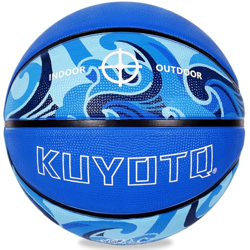 KUYOTQ Kids Toddlers Size 4 (25.5") Blue Wave Youth Girls