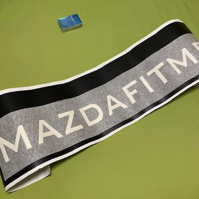 Amazon.co.jp: 黒 ハチマキ MazdaFitment.com USDM Mazda デミオ