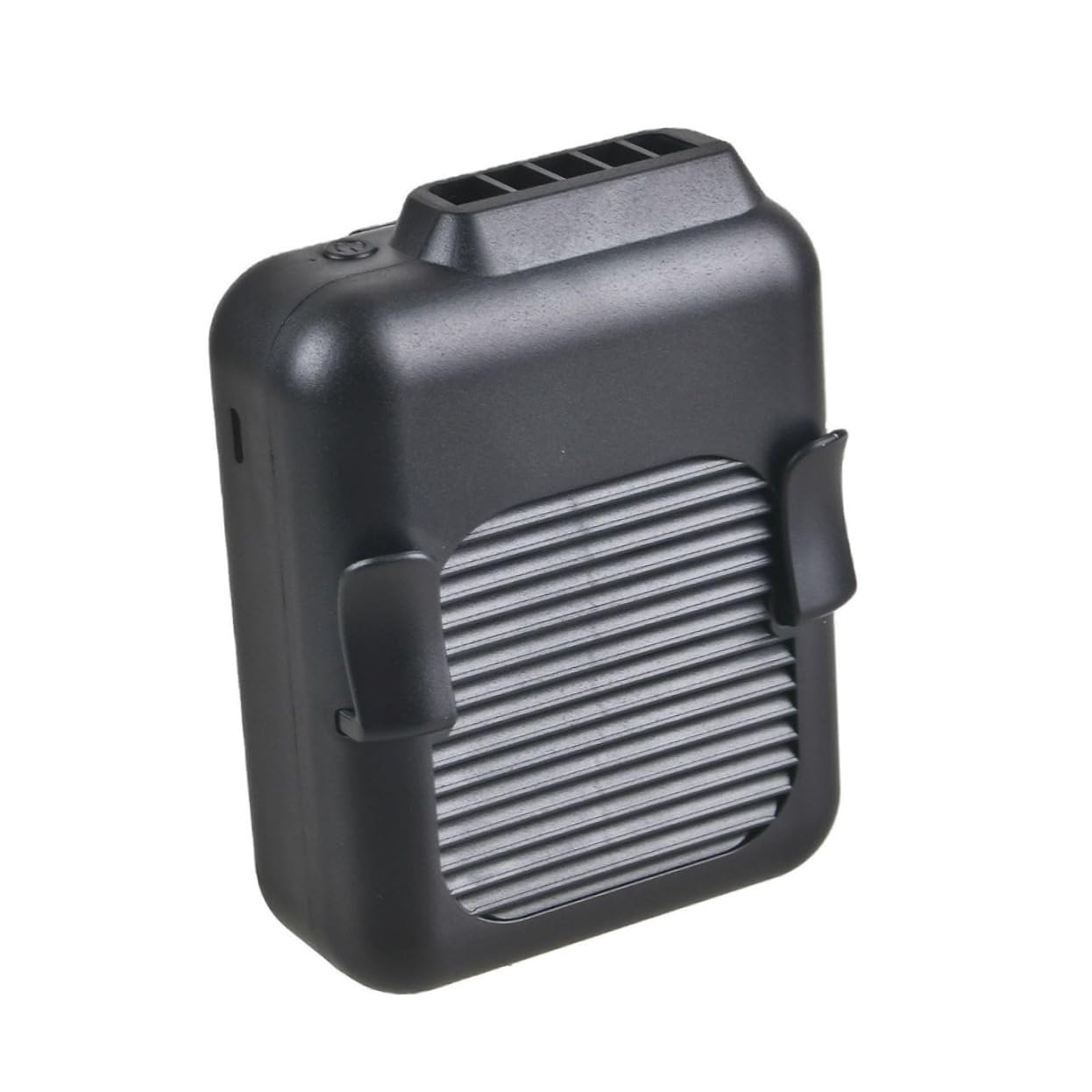 Ventilador USB portátil sin aspas negro, mini enfriador ligero de oficina