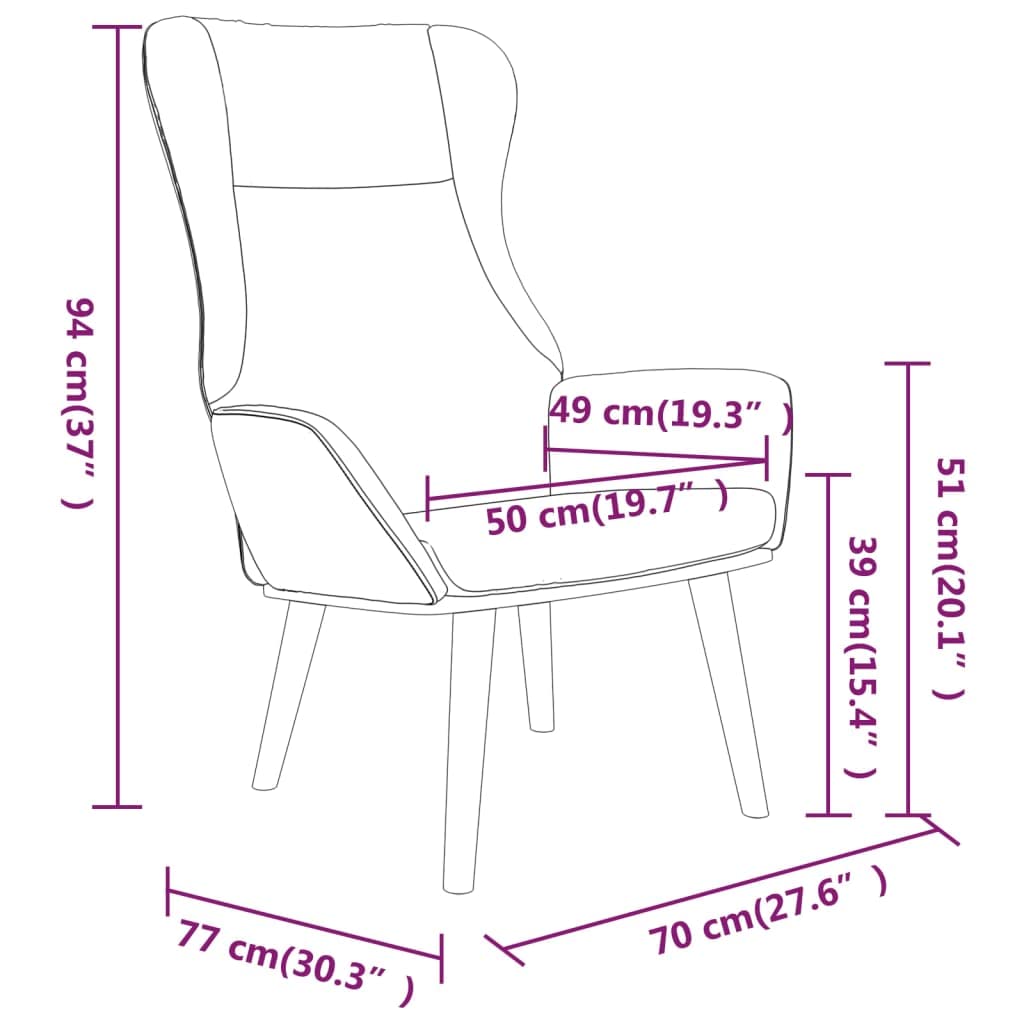 Sedia Relax Blu in Tessuto con Struttura in Metallo e Legno, Imbottita Ergonomica per Salotto, Camera, Ufficio, con Braccioli e Schienale Reclinabile per Riposo e Lettura