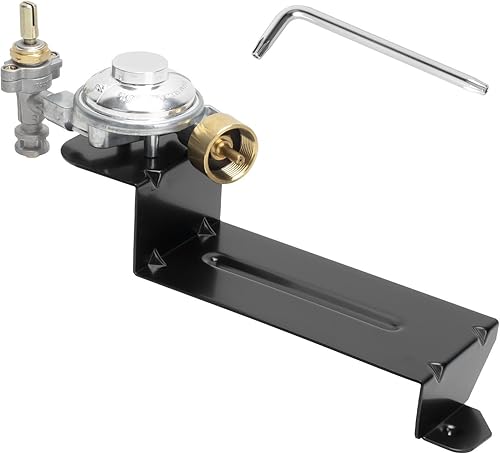 64866 Regulador de válvula de parrilla de gas para parrilla de gas Weber Q1000 serie Q1200, piezas de repuesto de regulador de parrilla para Weber