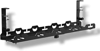 Katana Expandable/Adjustable Cable Management Under Desk Tray | Expandable Size from 40 cm to 70 cm | No Drilling, Durabl... Price In India