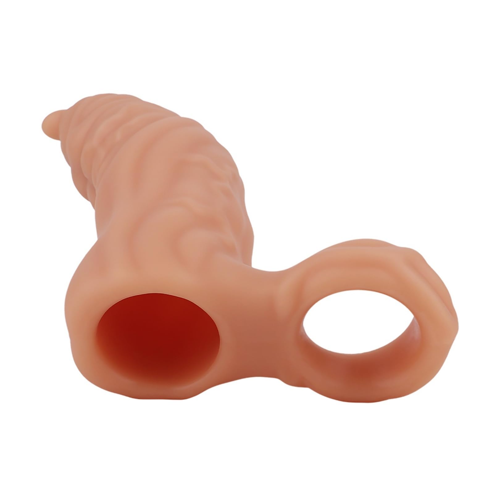 Amazon.com: Penis Sleeve Vibrating Cock Sheath, 2 Sizes Dildo Extender  Reusable Realistic Adult Sex Toys, Flexible Thick Hollow Anal Dildos for  Men Couples (7.48in) : Health & Household