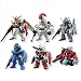 Bandai Shokugan Gundam Converge 15 Action Figure, Pack of 10