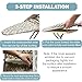 UniSimp Ironing Board Cover and Pad 18