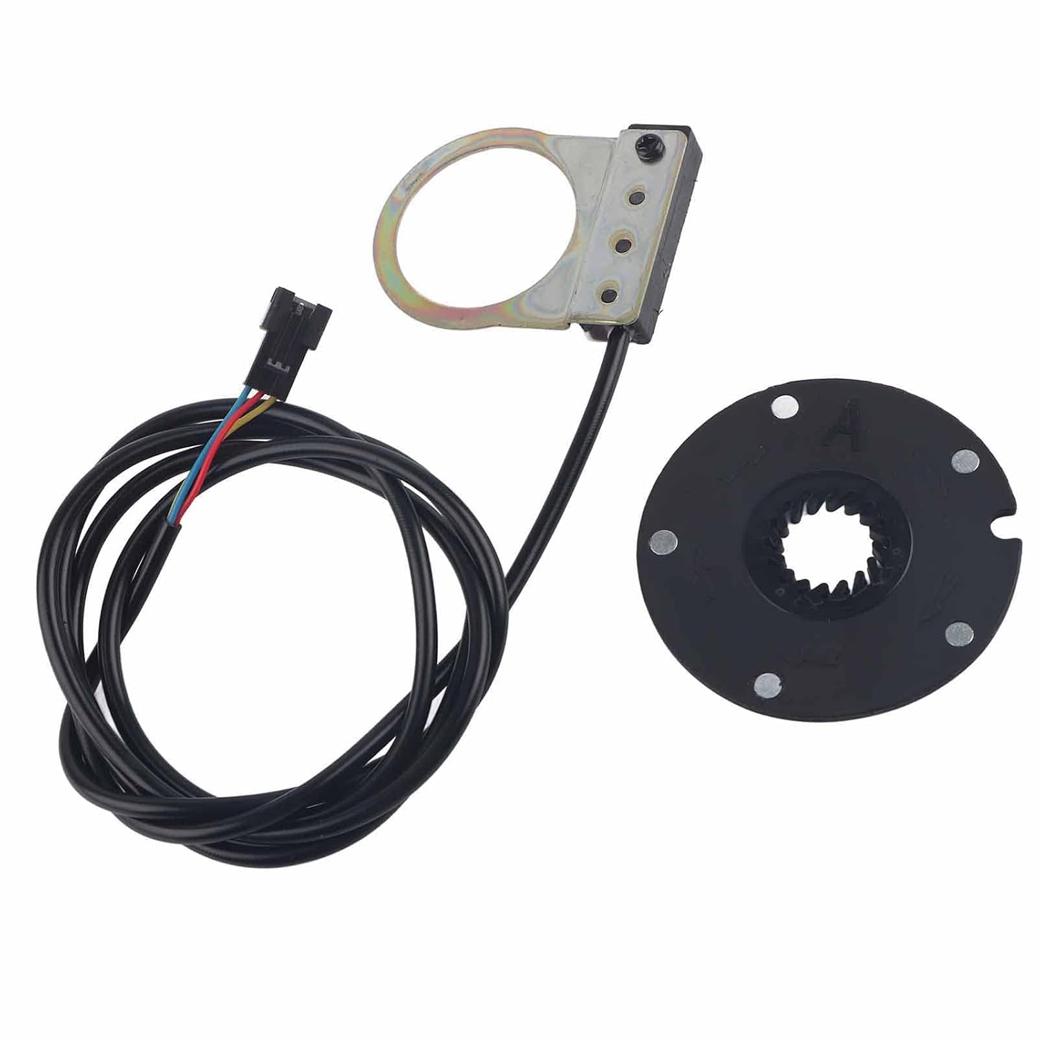Alomejor Pedal Assist Sensor Electric Cycling Accessories Assistant Speed Sensor Replacement Set for Rode Mountain