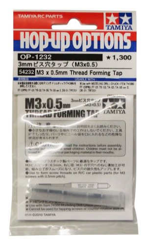 Preisvergleich Produktbild TAMIYA 54232 - Gewindebohrer M3x0,5mm Kunststoff