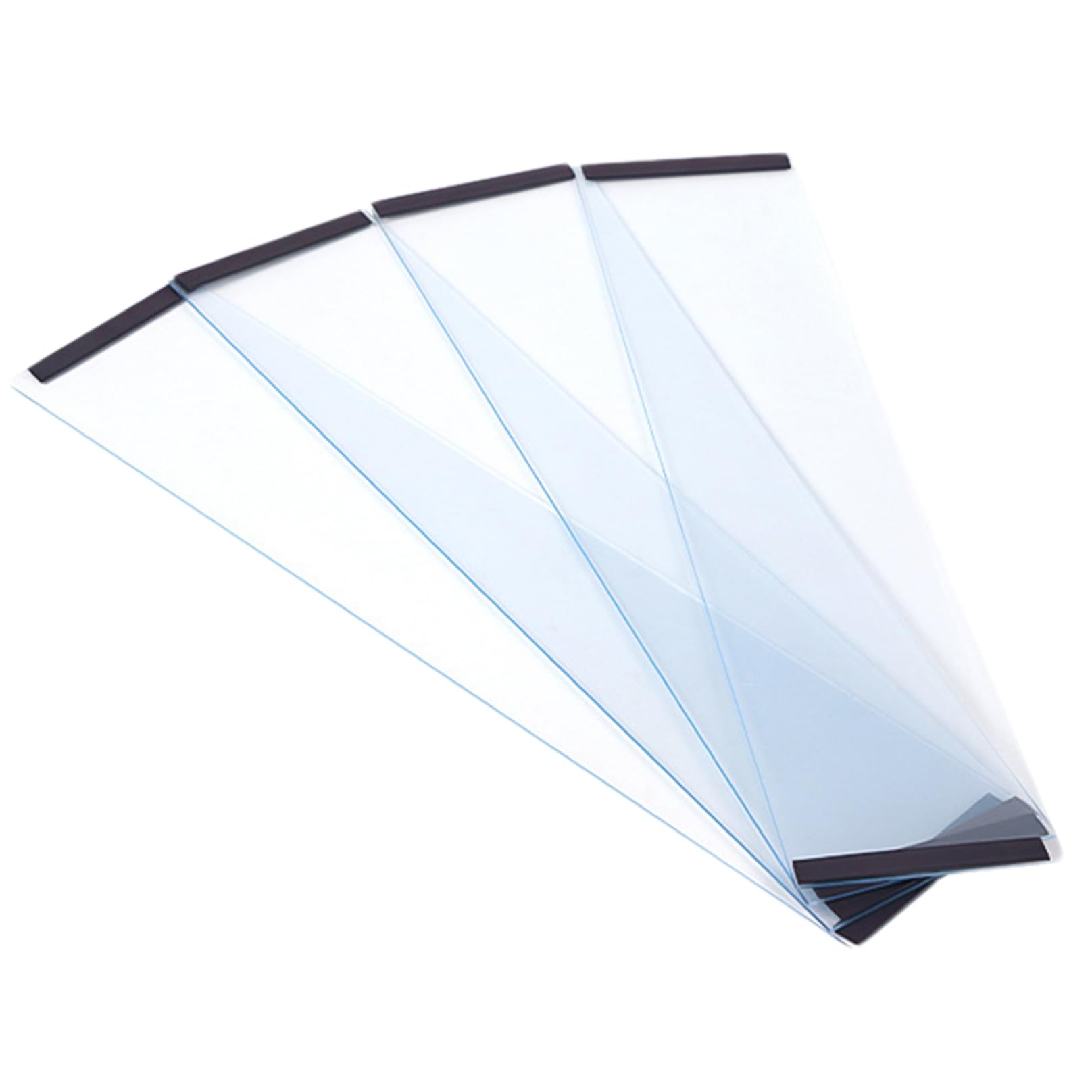 Vogelkäfig-Samenfänger-Schutz, 4 Stück, streuungsfrei, transparenter PVC-Samenfänger für Papageien, Sittiche, Aras – Vogelkäfig-Schutz