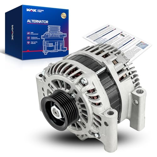 Image of KAX Alternator 11270N Compatible With Ford Escape 2008 Replace 11270N 12V 150Amp CW 6-Groove Pulley