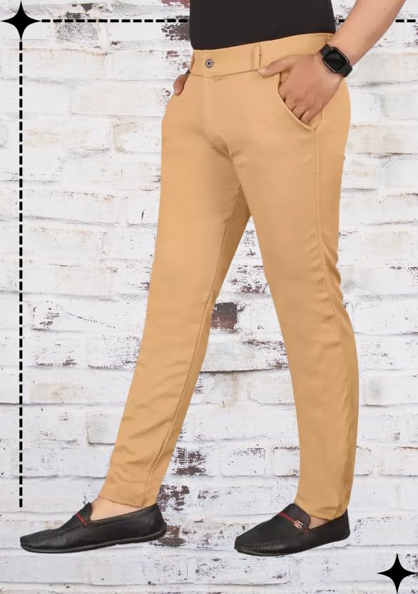 Men’s Slim Fit Casual Chinos Pants_ Stretch Cotton Trousers with Flat Front, Comfortable Everyday_TS K033_Parent-picture-54
