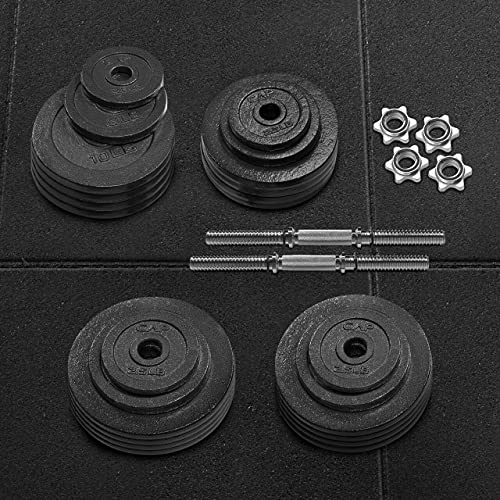 Wf Athletic Supply Adjustable Dumbbells, Home Workout Equipment For Weight Lifting & Strength Training, Size Options Available 20Lb, 25Lb, 30Lb, 52.5Lb & 100Lb #TOP4