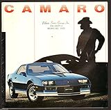 ORIGINAL 1982 CHEVY CAMARO DEALERSHIP SALES BROCHURE - Includes All Models