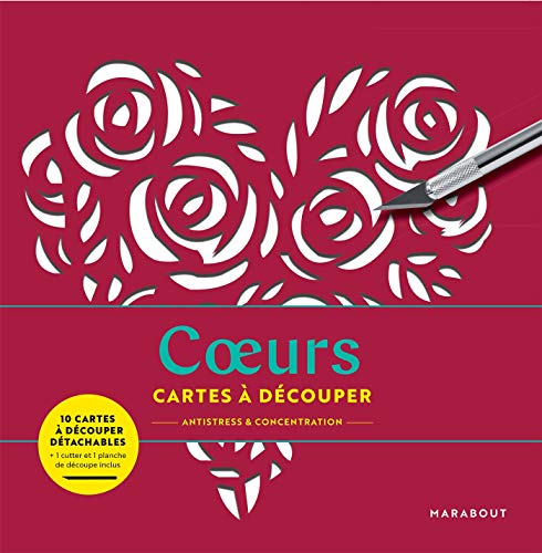 Cartes à découper - Coeurs