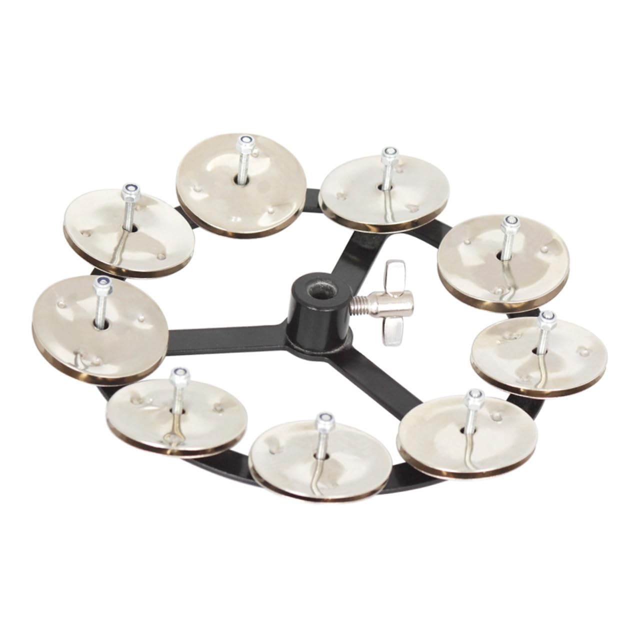 VANZACK Cloche de Charleston Solide en Cuivre, Remplacement pour Cymbale Hi-Hat, Accessoire Compact pour Tambour de Batterie