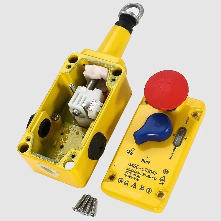 Sécurité Interrupteur Arrêt Urgence Câble Tirage 440E-L13137 440E-13042