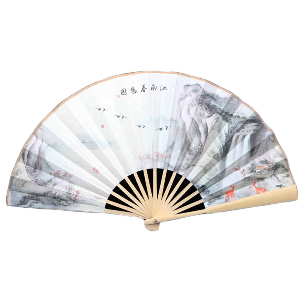 Warmhm Handheld-waaiers, opvouwbare waaierstandaard, handwaaier, Japanse waaier, houder, vouwwaaier, display, basis, decoratieve handwaaiers, displayhouder voor thuiskantoor, rode displayhouder voor