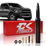 CK Formula 5.5 Inch Black 50 Cal Bullet Antenna for Truck, Universal Truck Car Antenna Replacement, Truck Accessories Upgrade, 1 Pack