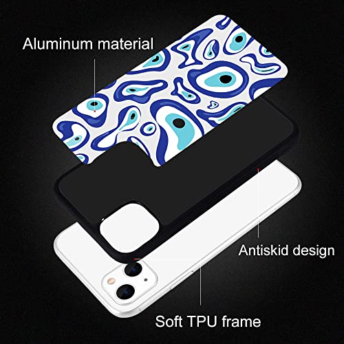 Coque iPhone 15 Pro Max yeux abstraits en TPU antichoc