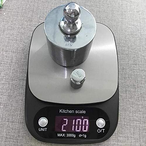 Básculas de cocina, báscula multifunción, báscula de cocina electrónica digital portátil, 3 kg, 0,1 g, 10 kg, 1 g, báscula electrónica digital, báscula for alimentos, herramienta for medir té de hierb